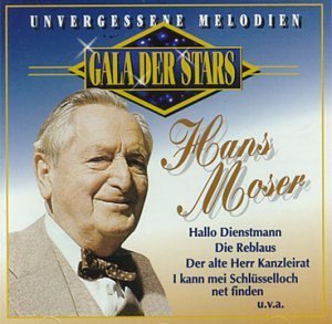 Cover for Hans Moser · Unvergessene Melodien (CD) (1996)