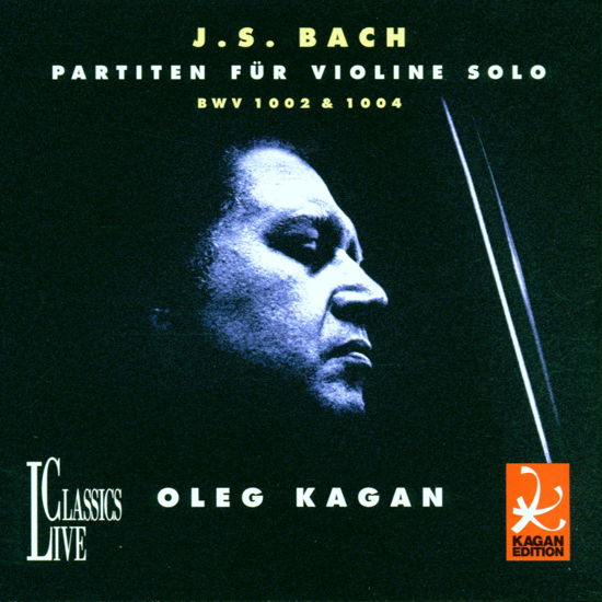 Solopartitas - Oleg Kagan - Musiikki - LIVE CLASSICS - 4015512001717 - maanantai 25. elokuuta 1997