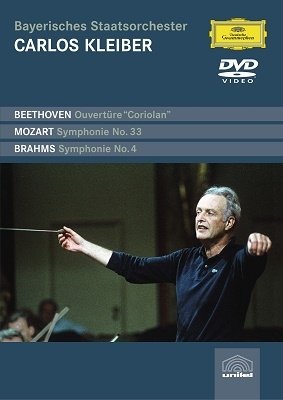 Cover for Carlos Kleiber · Beethoven: Overture `coriolan` / Mozart: Symphony No.33 / Brahms: Symphony No.4 (MDVD) [Japan Import edition] (2022)