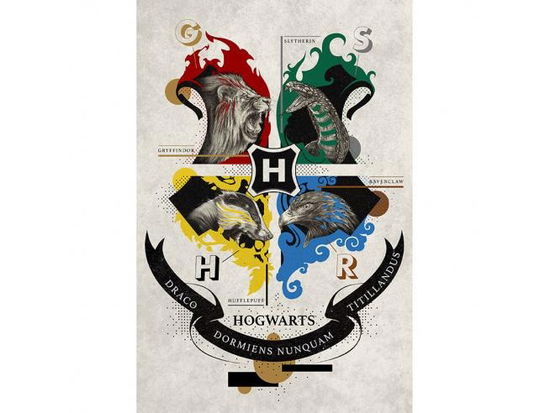 HARRY POTTER - Crest - Poster 61x91.5cm - P.Derive - Produtos - Gb Eye - 5028486486717 - 4 de maio de 2021