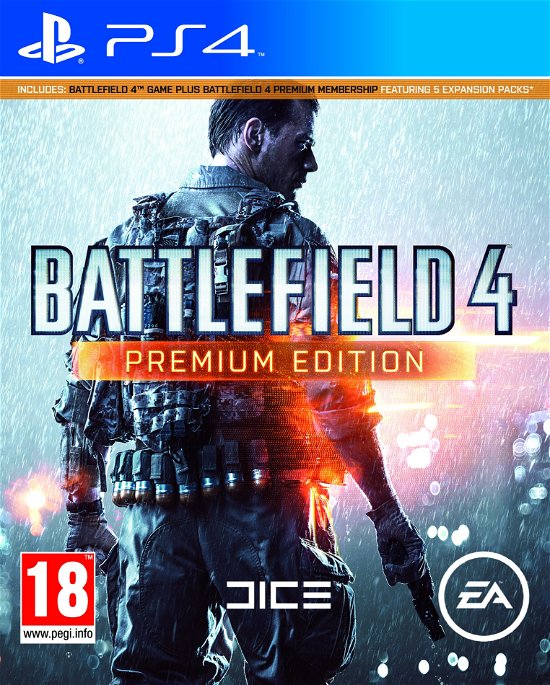 Cover for Electronic Arts · Battlefield 4 Premium Edition (PS4) (2014)