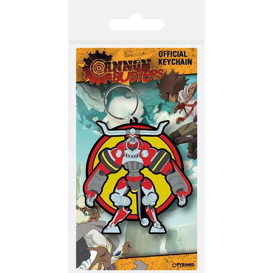 Raging Bull Mode Bessie Rubber (Keychain / Portachiavi) - Cannon Busters: Pyramid - Merchandise -  - 5050293391717 - 