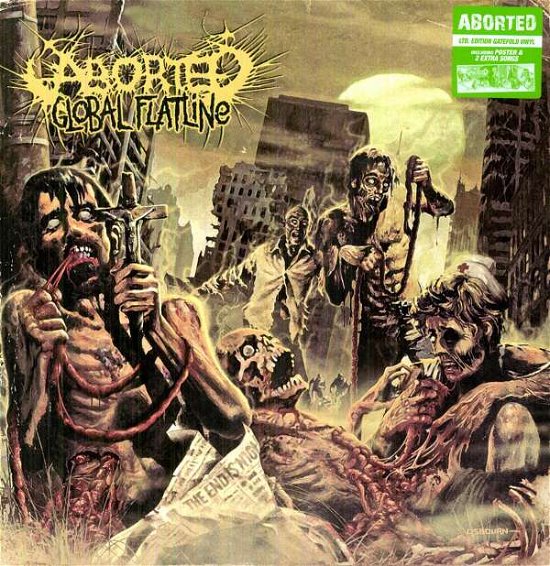 Cover for Aborted · GLOBAL FLATLINE (Vinyl + CD) (LP) (2012)