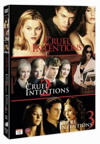 Cover for Cruel Intentions 1-3 · Sex Games 1-3 (3-dvd Box) (DVD) (2016)