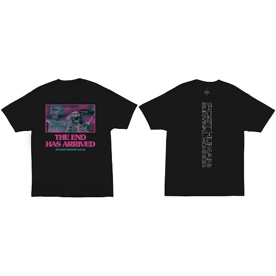 Cover for Bring Me The Horizon · Bring Me The Horizon Unisex T-Shirt: The End (Back Print) (T-shirt) [size XXL] [Black - Unisex edition]