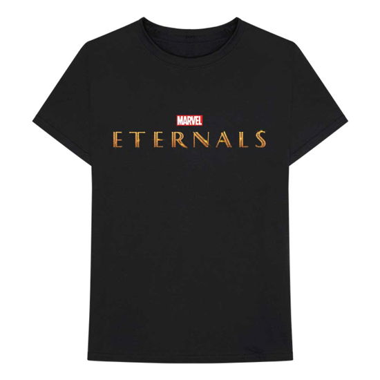 Marvel Comics Unisex T-Shirt: Eternals Logo - Marvel Comics - Produtos -  - 5056561010717 - 