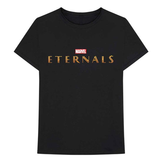 Marvel Comics Unisex T-Shirt: Eternals Logo - Marvel Comics - Merchandise -  - 5056561010717 - 