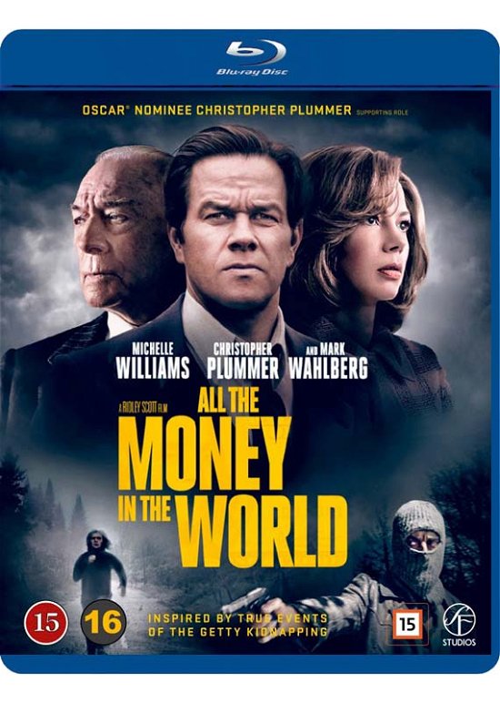 Cover for All The Money In The World (Blu-ray) (2018)