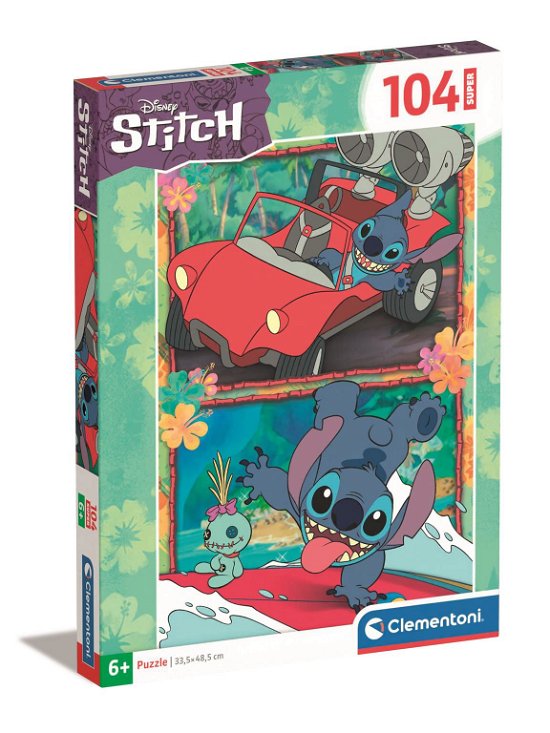 Disney: Clementoni · Puslespil Stitch Disney, Super, 104 brikker (Jigsaw  Puzzle) (2023)