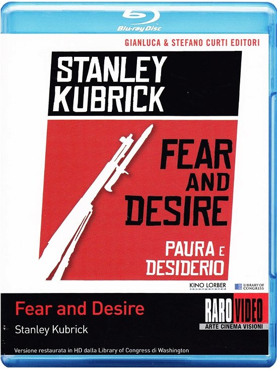 Cover for Paura E Desiderio (Blu-ray) (2013)