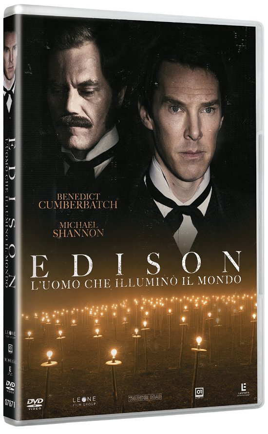 Cover for Benedict Cumberbatch,tom Holland,michael Shannon · Edison - L'uomo Che Illumino' Il Mondo (DVD) (2019)