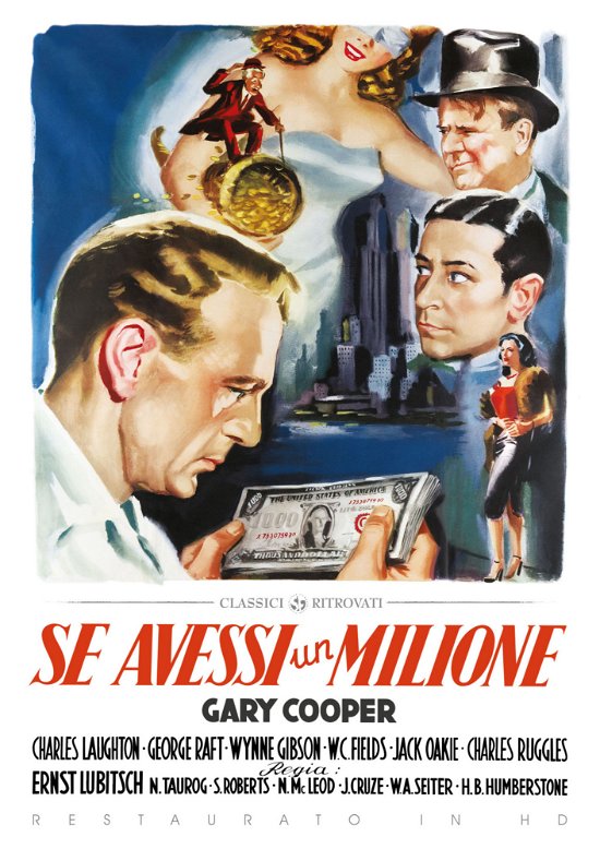Cover for Se Avessi Un Milione (Restaura · Se Avessi Un Milione (DVD) (2021)