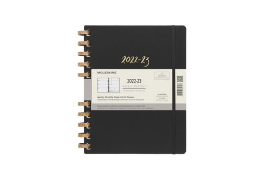 Cover for Moleskine · 2023 12m Xxl Student Life Spiral: Midnit (Spiralbok) (2022)