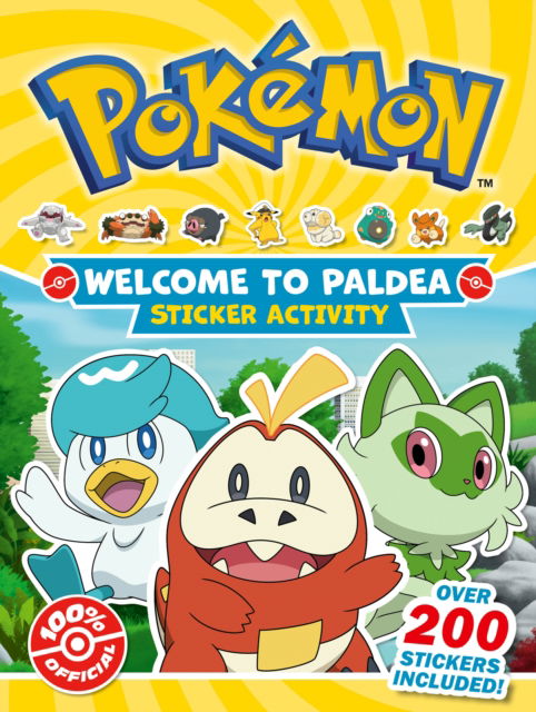 Cover for Pokemon · Pokemon Welcome to Paldea Epic Sticker (Paperback Book) (2024)