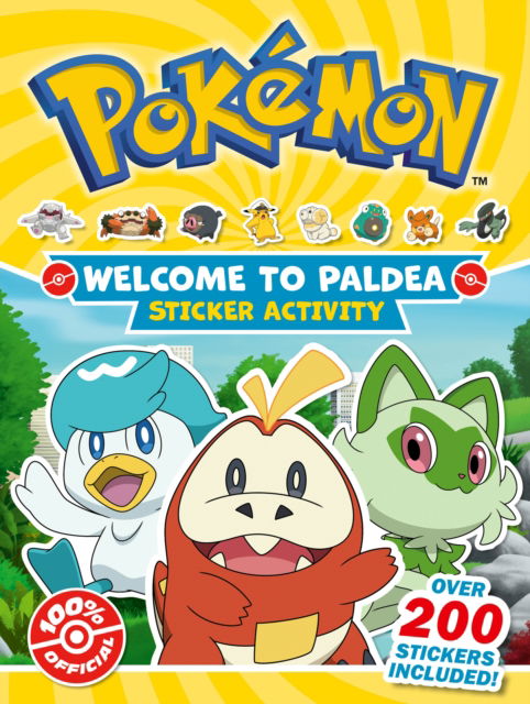 Pokemon Welcome to Paldea Epic Sticker - Pokemon - Bøger - HarperCollins Publishers - 9780008616717 - 1. august 2024