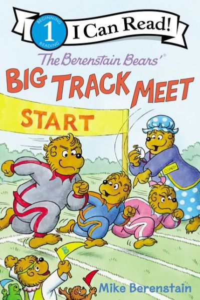 Cover for Mike Berenstain · The Berenstain Bears' Big Track Meet - I Can Read Level 1 (Pocketbok) (2020)