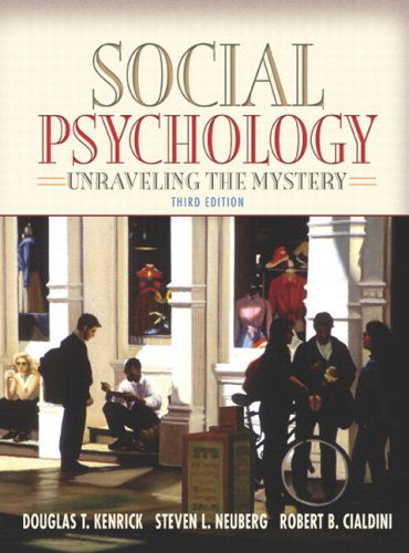 Cover for Douglas Kenrick · Social Psychology: Unraveling the Mystery (with Study Card) (Inbunden Bok) (2004)