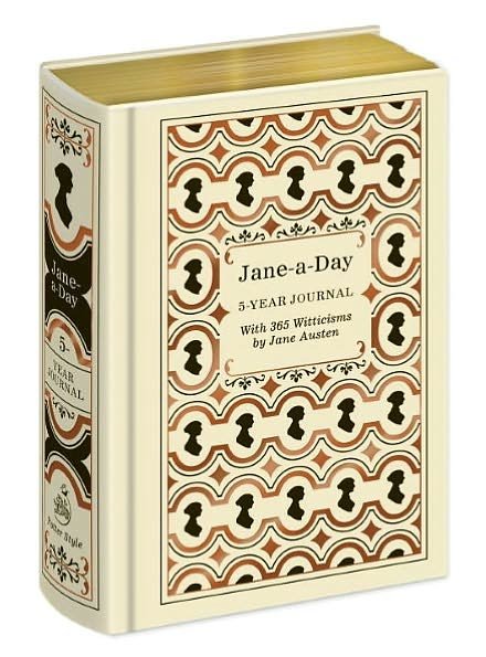 Cover for Potter Gift · Jane-a-Day: 5 Year Journal with 365 Witticisms by Jane Austen (MISC) (2011)