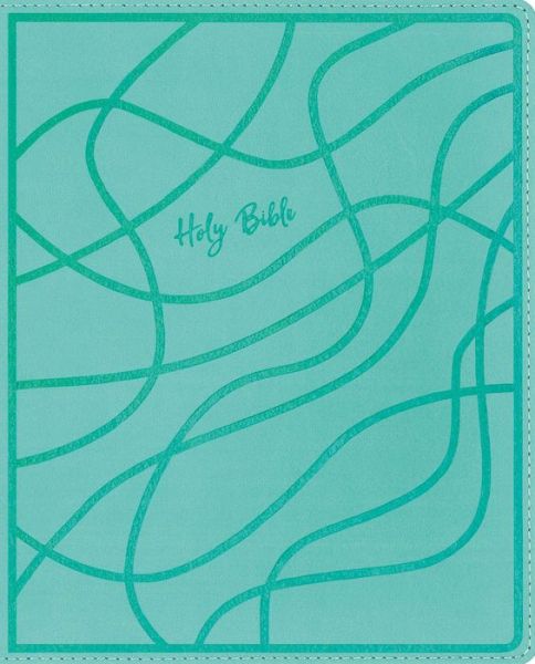 Cover for Zondervan · NIV, Verse Mapping Bible for Girls, Leathersoft, Teal, Comfort Print : Gathering the Goodness of God's Word (Imiteret Læderbog) (2021)