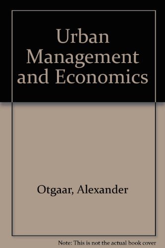 Cover for Alexander Otgaar · Urban Management and Economics (Gebundenes Buch) (2023)
