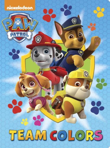 Cover for Random House · Team Colors (Paw Patrol) (Big Bright &amp; Early Board Book) (Board book) [Brdbk edition] (2015)