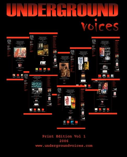Cover for Cetywa R Powell · Underground Voices: Print Edition Vol 1 2006 (Paperback Book) (2006)