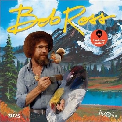 Bob Ross 2025 Wall Calendar - Bob Ross - Merchandise - Universe Publishing - 9780789344717 - 13. august 2024