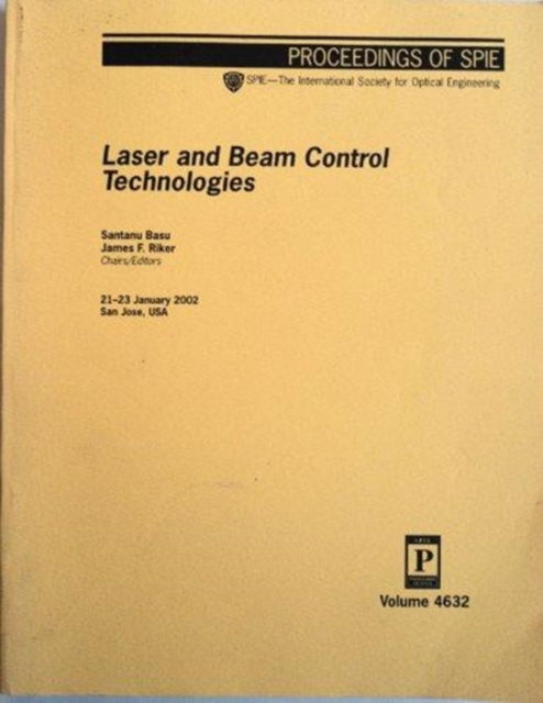 Cover for Basu · Laser and Beam Control Technologies (Paperback Book) (2002)