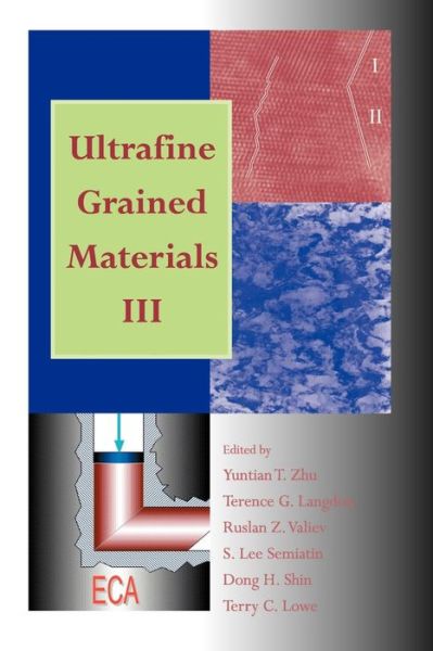 Cover for Zhu · Ultrafine Grained Materials III (Paperback Book) (2004)