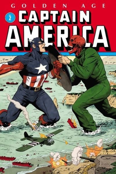 Cover for Stan Lee · Golden Age Captain America Omnibus Vol. 2 (Gebundenes Buch) (2021)