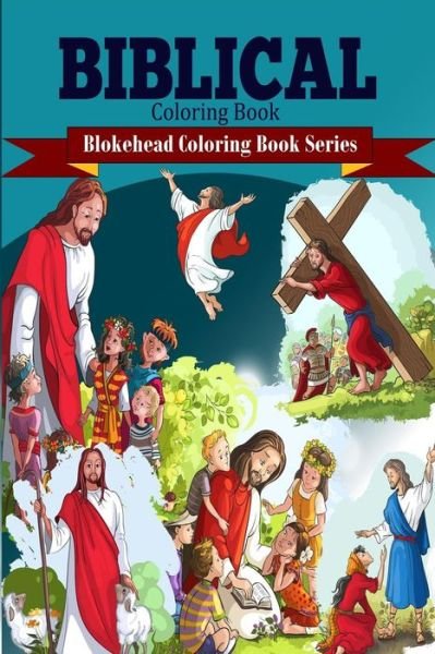 Cover for The Blokehead · Biblical Coloring Book (Taschenbuch) (2020)