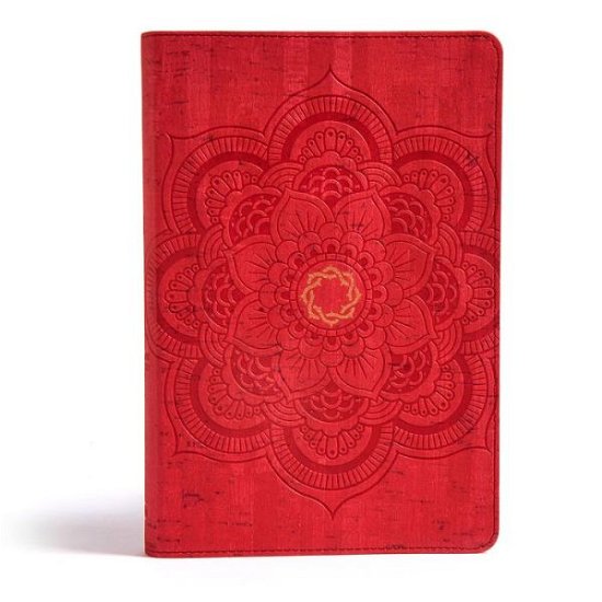 Cover for CSB Bibles by Holman CSB Bibles by Holman · CSB Essential Teen Study Bible, Red Flower Cork LeatherTouch (Læderbog) (2017)