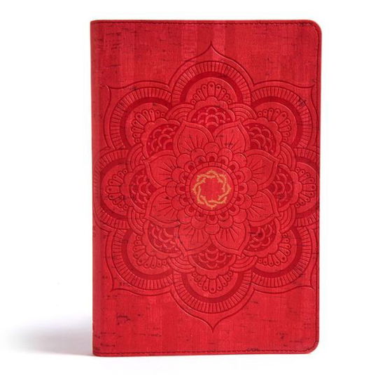 Cover for CSB Bibles by Holman CSB Bibles by Holman · CSB Essential Teen Study Bible, Red Flower Cork LeatherTouch (Leather Book) (2017)