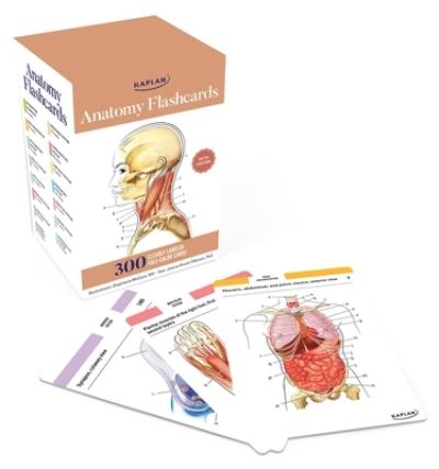 Anatomy Flashcards: 300 Flashcards with Anatomically Precise Drawings and Exhaustive Descriptions - Joanne Tillotson - Books - Kaplan AEC Education - 9781506289717 - September 26, 2024