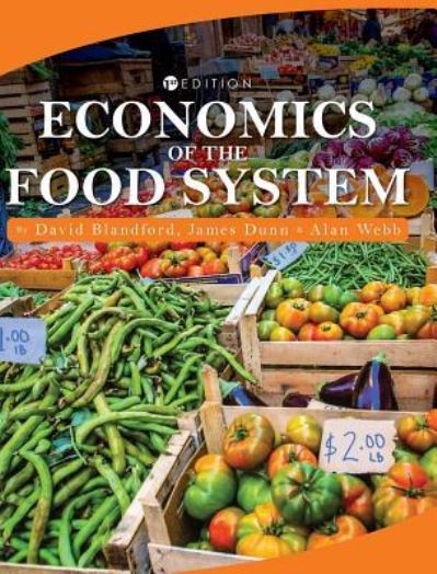 Cover for David Blandford · Economics of the Food System (Hardcover Book) (2018)