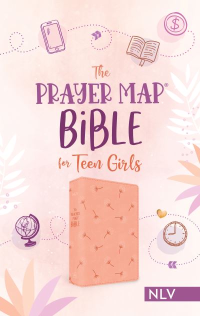 Cover for Compiled by Compiled by Barbour Staff · Prayer Map® Bible for Teen Girls NLV (Book) (2023)