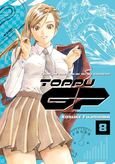 Cover for Kosuke Fujishima · Toppu GP 8 - Toppu GP (Paperback Book) (2022)