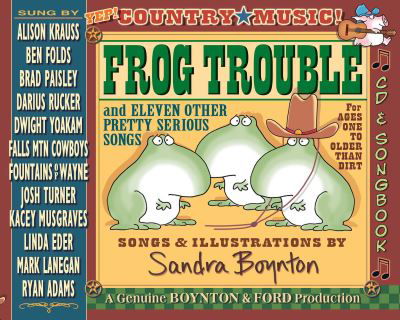Cover for Sandra Boynton · Frog Trouble (Hardcover Book) (2025)