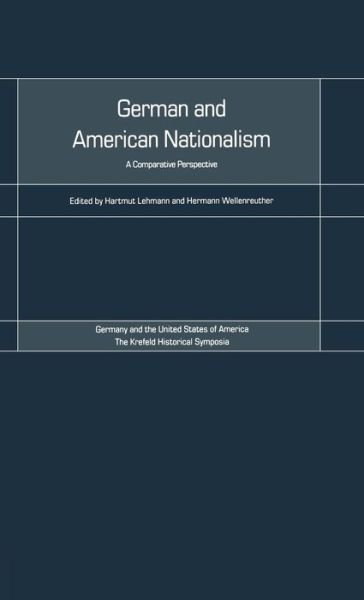 Cover for Hartmut Lehmann · German and American Nationalism: a Comparative Perspective (Innbunden bok) (1999)