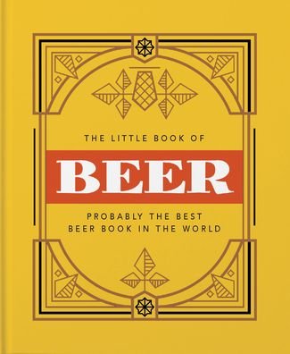 Cover for Orange Hippo! · The Little Book of Beer: Probably the best beer book in the world (Gebundenes Buch) (2020)