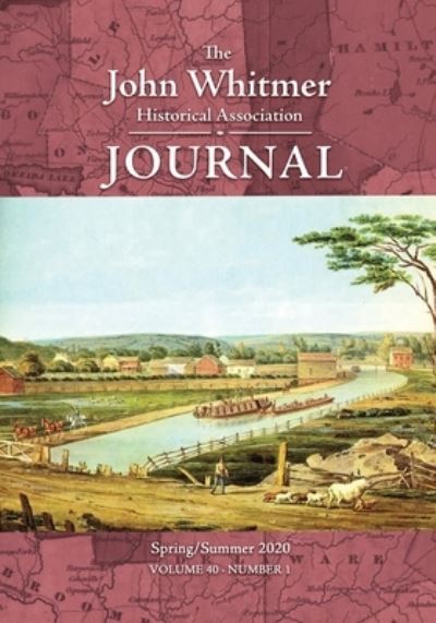 Cover for William D Morain · The John Whitmer Historical Association Journal, Vol. 40, No. 1 (Paperback Book) (2020)