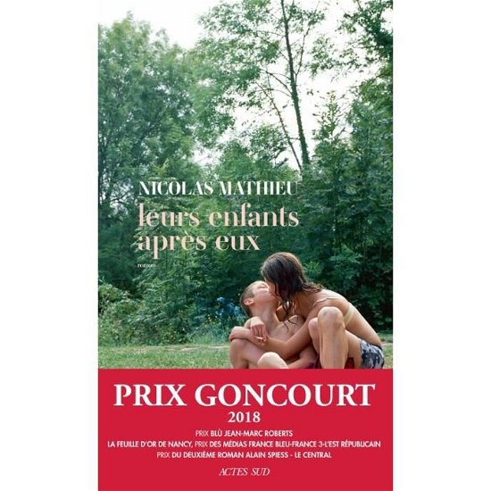 Leurs enfants apres eux (Prix Goncourt 2018) - Nicolas Mathieu - Merchandise - Actes Sud - 9782330108717 - 22. August 2018