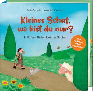 Cover for Meine Aufklapp-Bibel. Kleines Schaf, wo bist du nur? (Book) (2024)