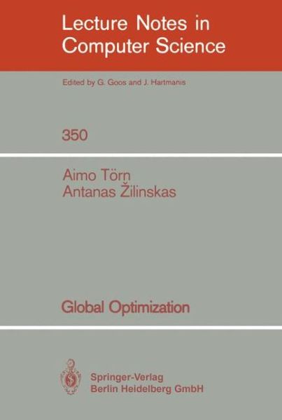 Cover for Aimo Torn · Global Optimization - Lecture Notes in Computer Science (Paperback Book) (1989)