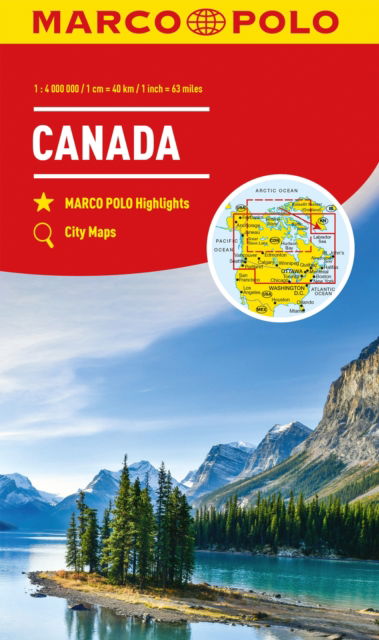 Canada Marco Polo Map - Marco Polo - Książki - MAIRDUMONT GmbH & Co. KG - 9783575018717 - 23 stycznia 2024