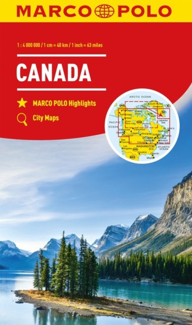 Cover for Marco Polo · Canada Marco Polo Map (Landkart) (2024)