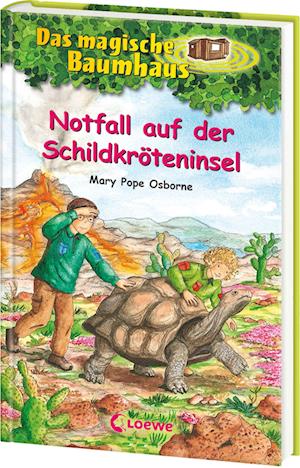 Cover for Mary Pope Osborne · Das magische Baumhaus (Band 62) - Notfall auf der Schildkröteninsel (Book) (2024)