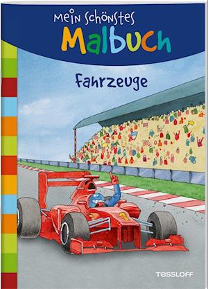 Cover for Oliver Teschner · Mein schönstes Malbuch. Fahrzeuge (Book) (2023)