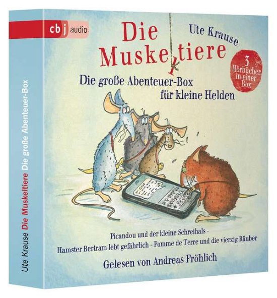 Die Muskeltiere-die Große Abenteuer-box - Ute Krause - Musikk - Penguin Random House Verlagsgruppe GmbH - 9783837158717 - 4. oktober 2021