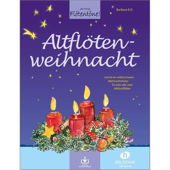 Cover for Barbara Ertl · Altflötenweihnacht (mit Audio-Download) (Pamphlet) (2021)